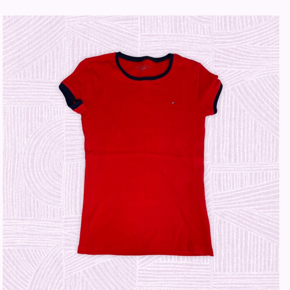 Tommy Hilfiger red shirt. Size S